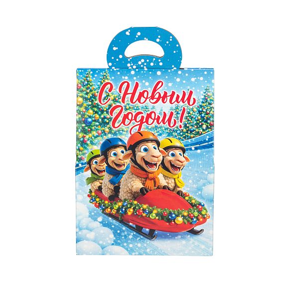 Сладкий новогодний подарок Сладкий новогодний сюрприз «Снежная гонка»